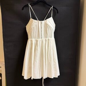 White Spaghetti Strap Dress
